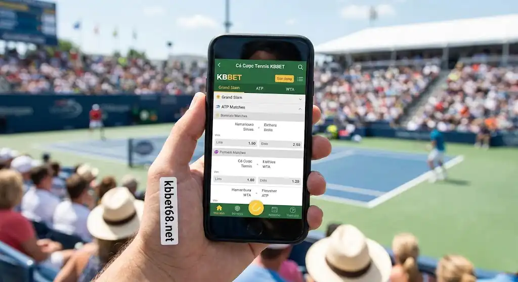Cá Cược Tennis KBBET - Grand Slam, ATP, WTA